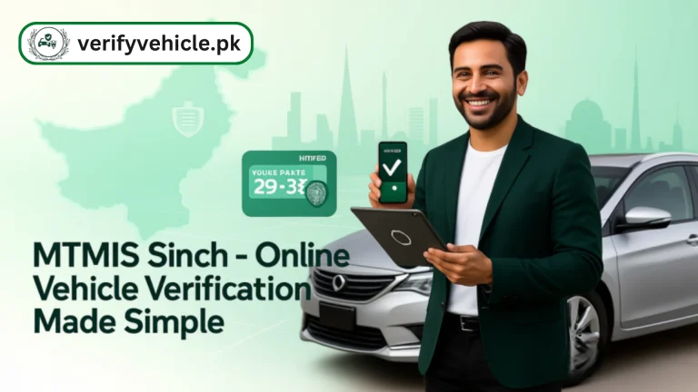 MTMIS Sindh Online Vehicle Verification 2025 4 MTMIS Sindh online vehicle registration Image