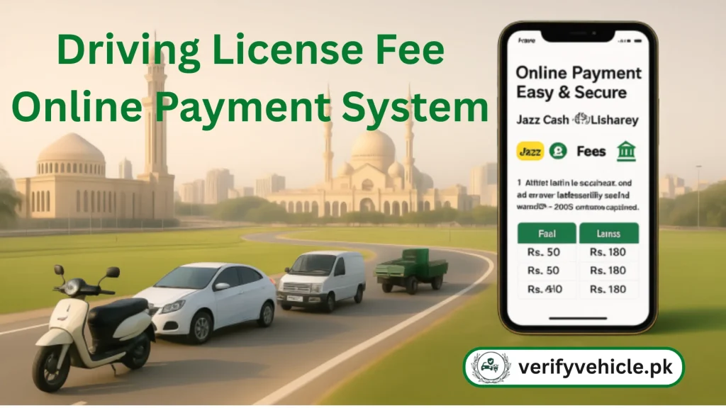Driving License Fee in Karachi 2025 2 License Fee in Karachi Image
