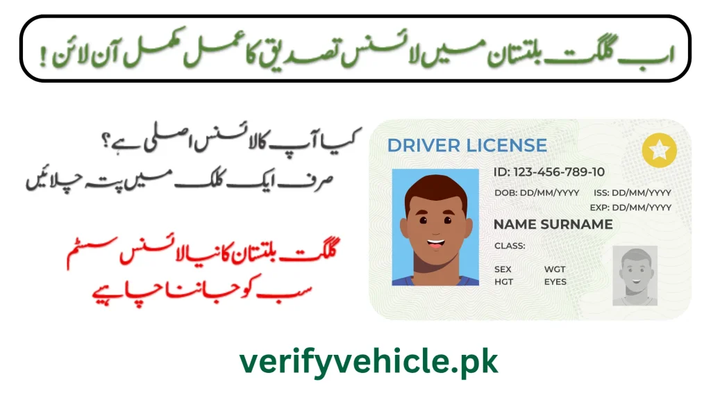 Driving License Verification Gilgit Baltistan 2 License Verification Gilgit Baltistan Image