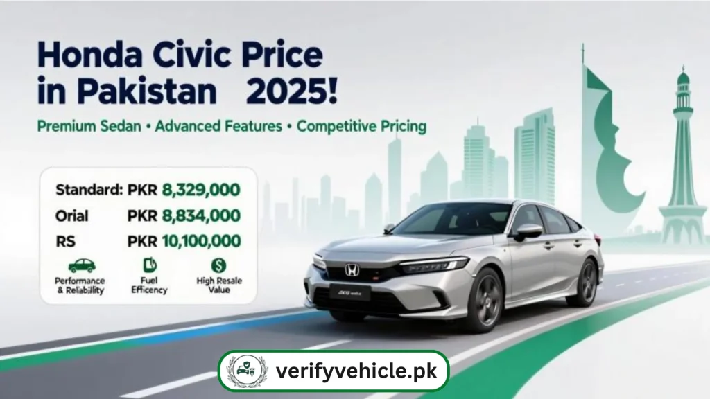 civic price in pakistan Image