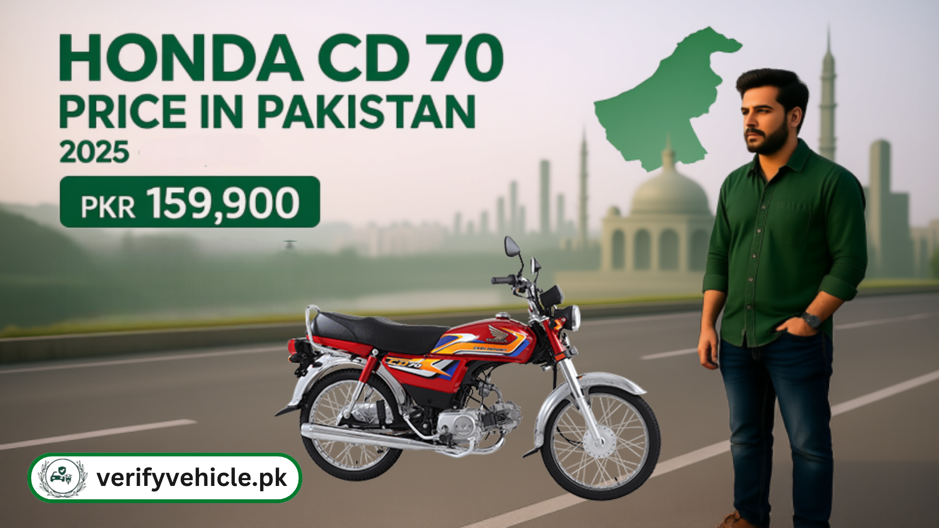 Honda CD 70 Price in Pakistan 2025 1 Honda CD 70 Image