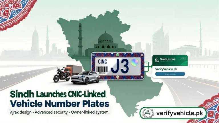 CM Sindh Approves New Vehicle Number Plate Policy 8 new vehicle number plate policy Image