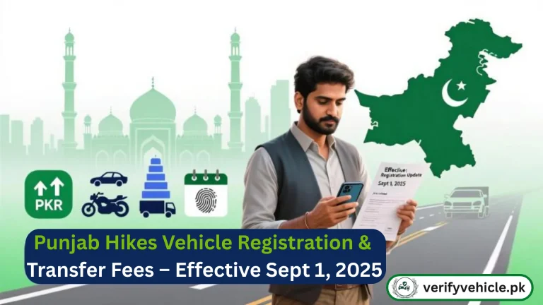 Punjab Increases in Vehicle Registration and Transfer Fees 3 Vehicle Registration and Transfer Fees Image